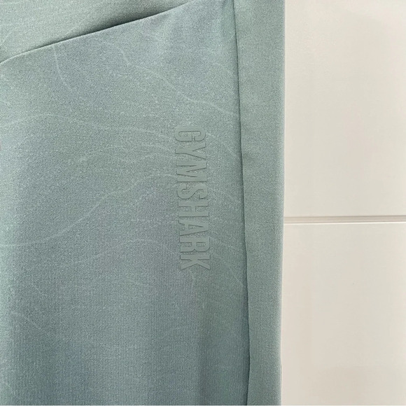 Gymshark 7/8 Blue Green Leggings Medium - Picture 4 of 11